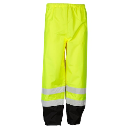 S-M, Lime, Class 3, Storm Cover Rainwear Pant